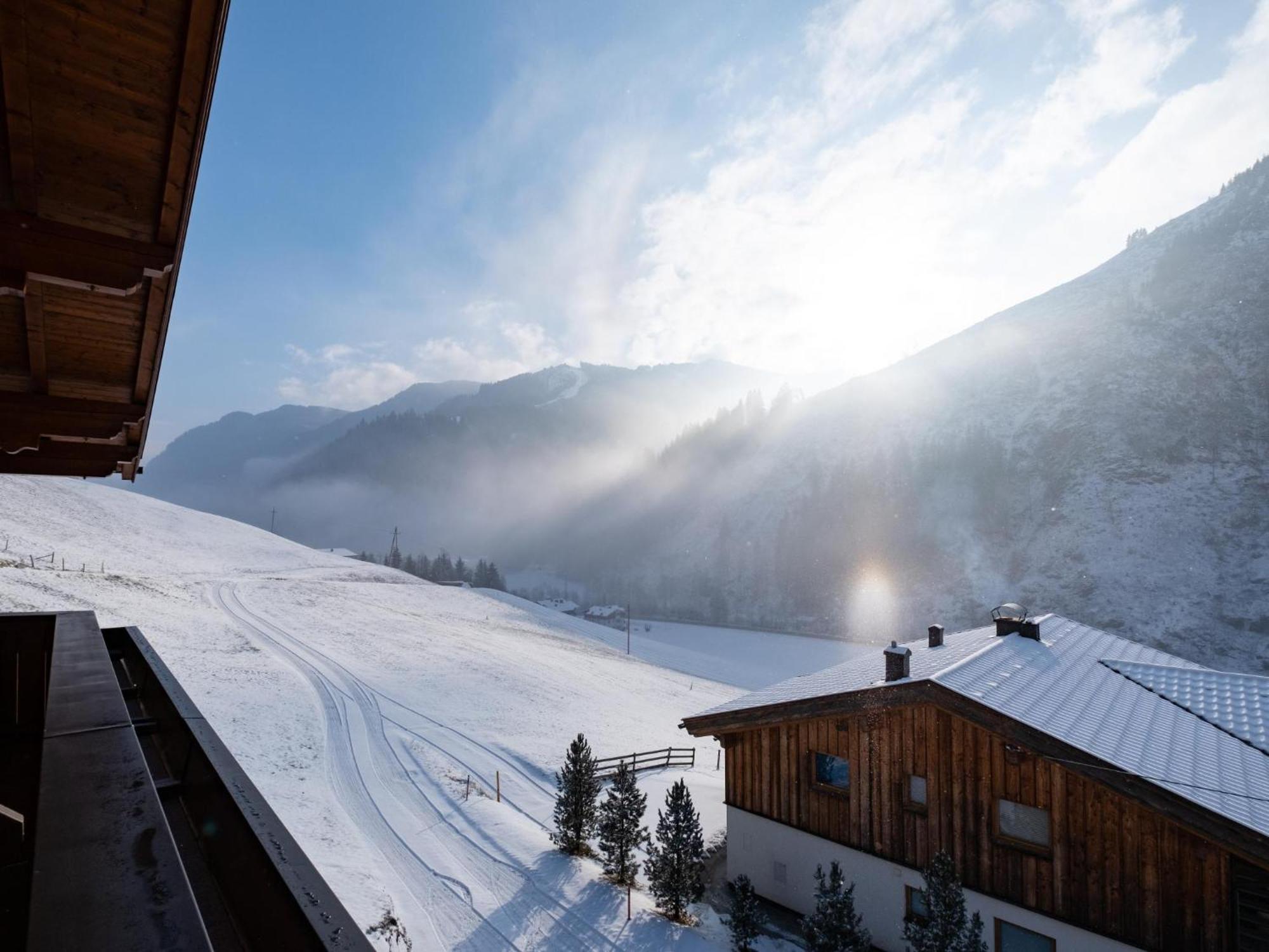 Ferienwohnung Bichl Viehofen Saalbach Exterior foto